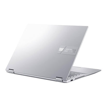 ASUS VIVOBOOK S 14 FLIP (2022), 14-INCH (35.56 CMS) FHD+ 16:10 TOUCH, AMD RYZEN 7 5800HS, 2-IN-1 LAPTOP (16GB/512GB SSD/INTEGRATED GRAPHICS/WINDOWS 11/OFFICE 2021/SILVER/1.5 KG), TN3402QA-LZ741WS