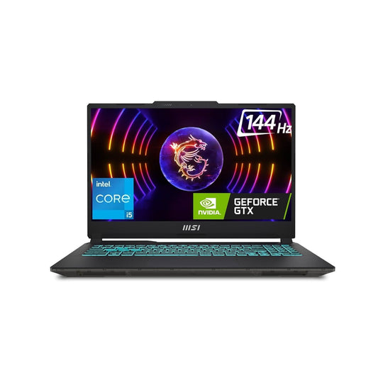 MSI CYBORG 15 A12UCX-1469IN TRANSLUCENT BLACK/I5-12450H/RTX 2050/GDDR6 4GB/8GB*2/512GB/IPS-LEVEL FHD 15.6(144HZ)/MS2021