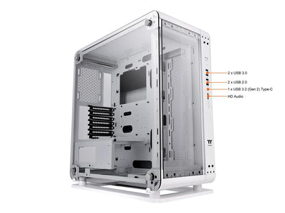 THERMALTAKE CORE P6 TG SNOW WHITE EDITION ATX MID TOWER CABINET