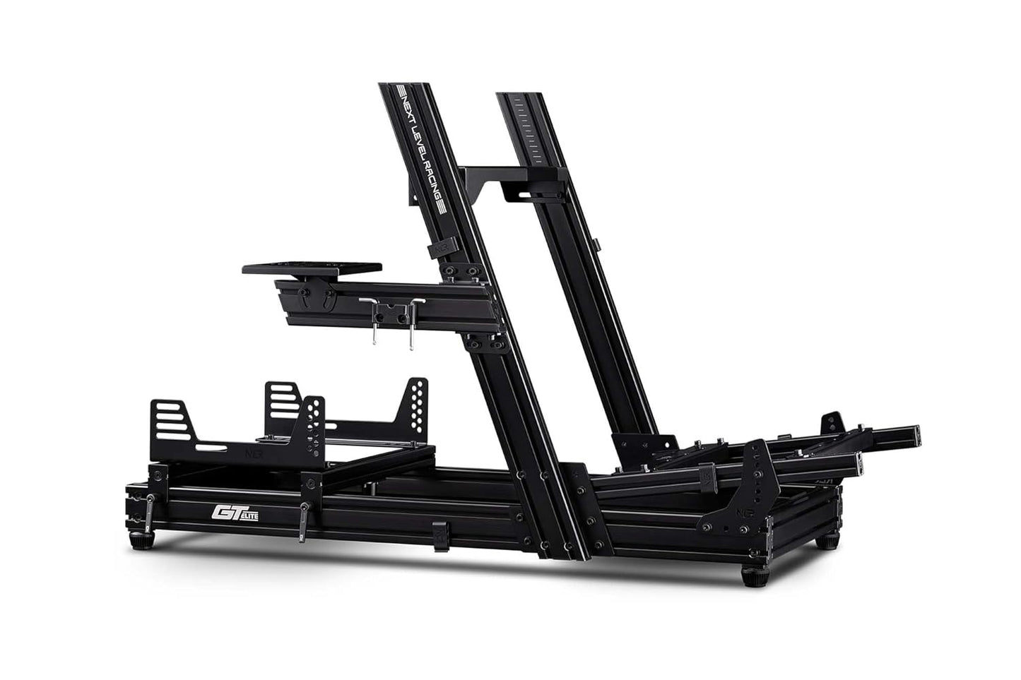 Next Level Racing GTElite Aluminium Simulator Cockpit - Wheel Plate Edition