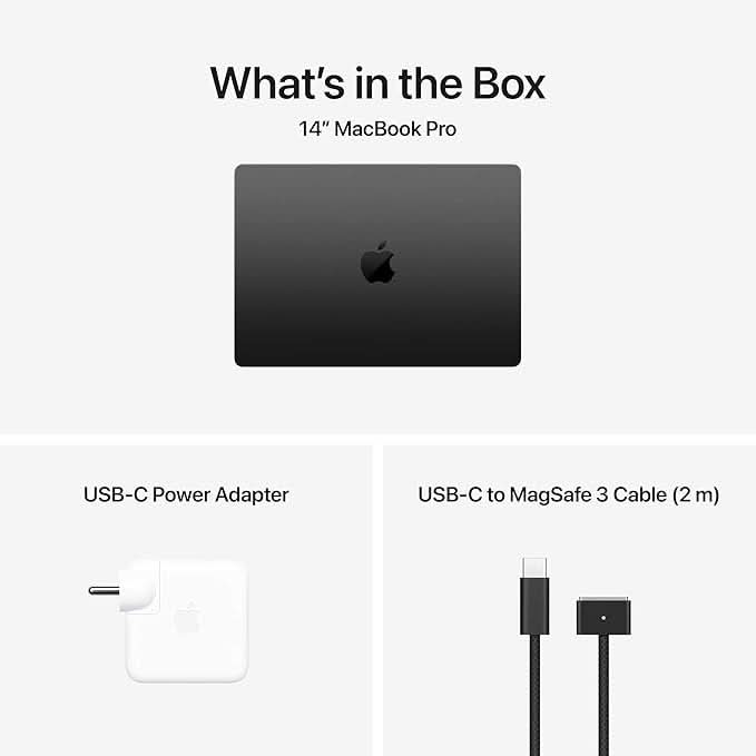 Apple 14-inch MacBook Pro M5 chip with 10 core CPU and 10 core GPU, 32GB, 1TB SSD - Space Black