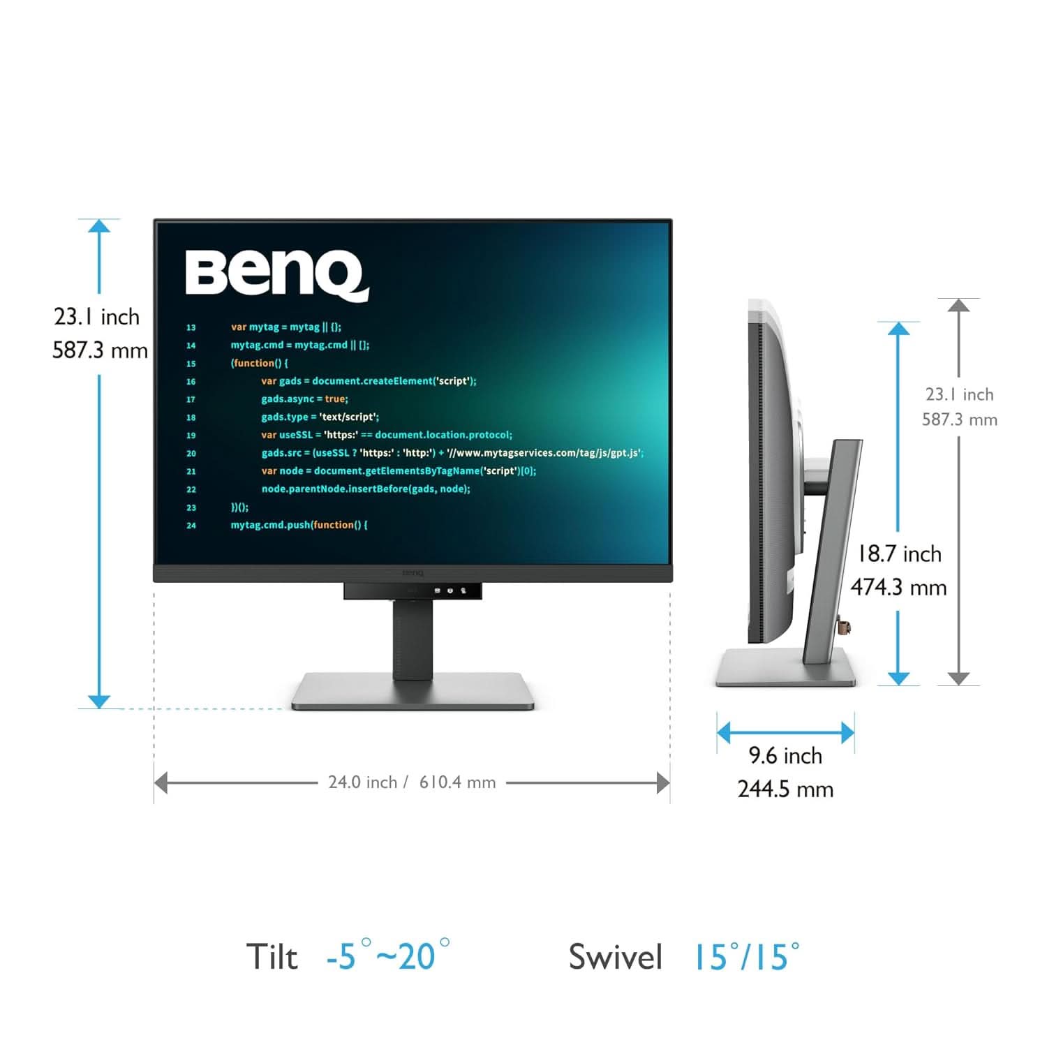 BenQ RD280UG 28 Inch 4K 3840x2560 Programming Monitor