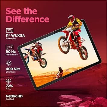 Lenovo MediaTek Helio G88 Octa Core, 8GB, 128GB, 4G calling and WiFi ZADB0173IN