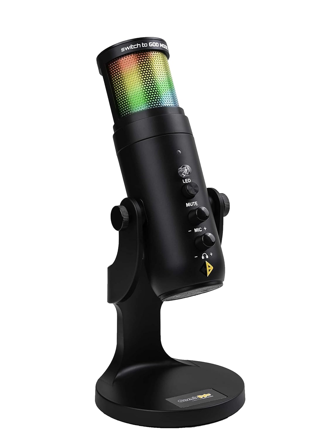 COSMIC BYTE DEIMOS RGB USB MICROPHONE CARDIOID TYPE WITH TABLETOP STAN ...