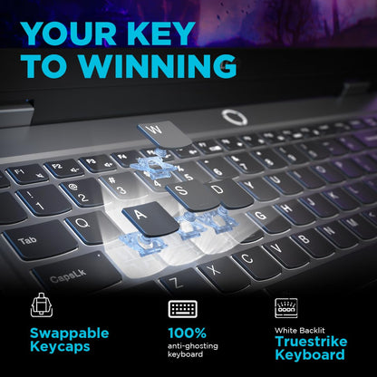 LENOVO LOQ 83LK0031IN [CI5-12450HX 12TH GEN/12GB/512GB SSD/WIN11 HOME/15.6"/4GB-RTX2050 GRAPHICS /1 YEAR(S)/GREY]