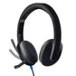 LOGITECH H540 STEREO WIRED ON EAR HEADPHONES WITH MIC WITH NOISE-CANCELLING USB