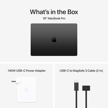 Apple 16-inch MacBook Pro M5 Pro chip with 18 core CPU and 20 core GPU, 24GB, 1TB SSD - Space Black