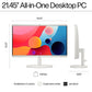 AIO HP 22 DG0153IN [N100- INTEL/8GB/512GB SSD/WIN11 HOME+MSO/22.0 INCH/INTEGRATED GRAPHICS /1 YEAR(S)//WHITE]