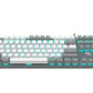 AULA F3287 WIRED MECHANICAL KEYBOARD GREY WHITE SWITCH
