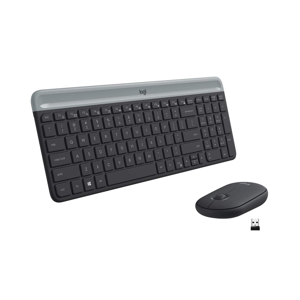 LOGITECH MK470 Slim Full Size Wireless Combo ( Graphite )
