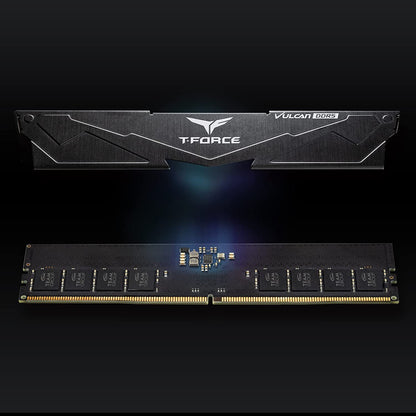 TEAMGROUP T-FORCE VULCAN 8GB (8GBX1) DDR5 5200MHZ DESKTOP RAM (BLACK)