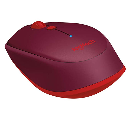 LOGITECH M337 Bluetooth Ambidextrous Gaming Mouse (M337) (1000DPI/3 Macro Button) (Red)