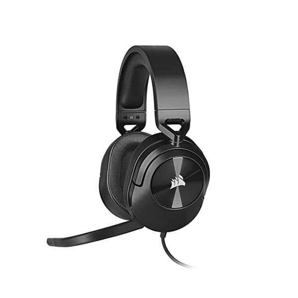 CORSAIR HS55 Wired 7.1 Surround Gaming Headphone With Mic ( Carbon ) ( PC/PS5/PS4/Xbox )
