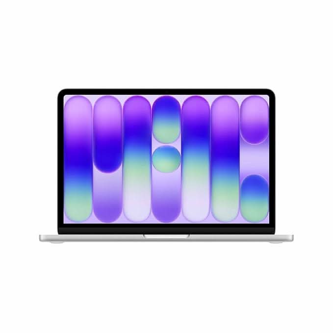 Apple 13-inch MacBook Neo: Apple A18 Pro chip with 6 core CPU and 5 core GPU, 8GB, 512GB SSD, Touch ID - Silver