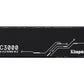 KINGSTON KC3000 PCIE 4.0 NVME M.2 SSD - HIGH-PERFORMANCE STORAGE FOR DESKTOP AND LAPTOP PCS -SKC3000S/1024G, 7,000MB/S READ, 3,900MB/S WRITE, BLACK