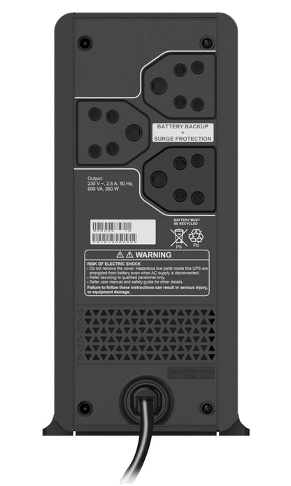 APC 600VA UPS BX600C-IN