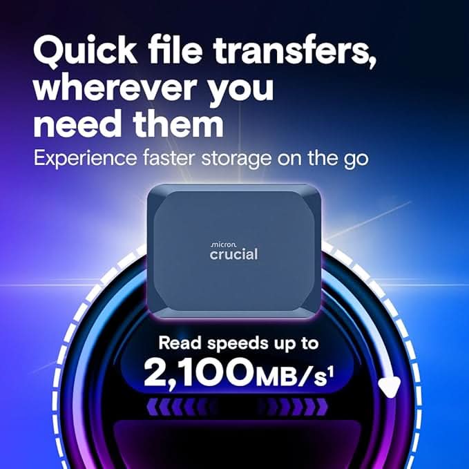 Crucial X10 8TB Portable SSD