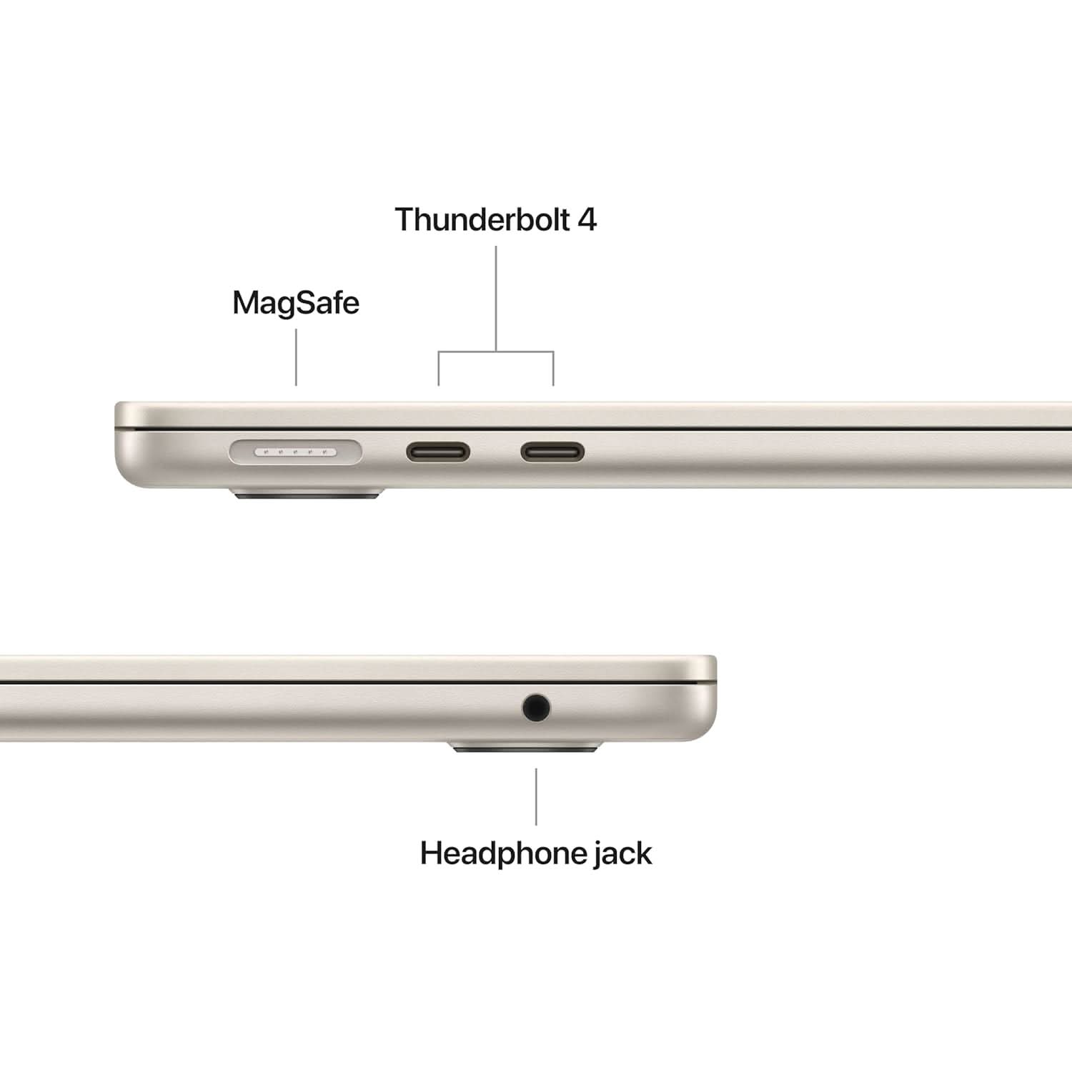 Apple 13-inch MacBook Air M5 chip with 10 core CPU and 10 core GPU, 24GB, 1TB SSD - Starlight