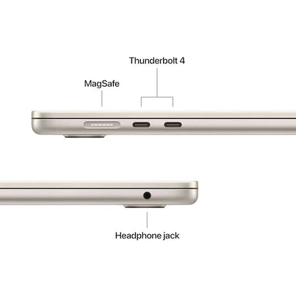 Apple 15-inch MacBook Air M5 chip with 10 core CPU and 10 core GPU, 16GB, 1TB SSD - Starlight