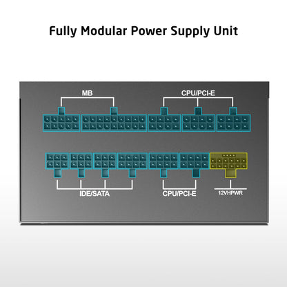 PROLAB DESIGN XPOWER XP-1200 POWER SUPPLY UNIT ATX 3.1