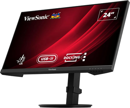 ViewSonic VG2409U-2 24 FHD 100Hz Docking Monitor with USB-C Hub Monitor