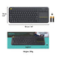 LOGITECH K400 Plus-AP 65% Membrane Wireless Touch keyboard ( Black )