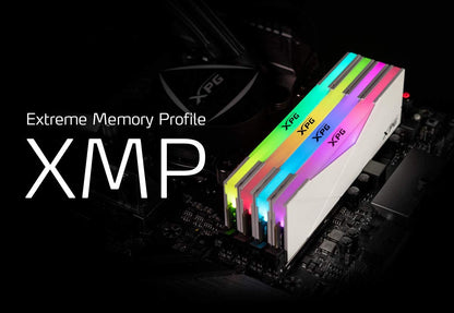 ADATA MEMORY - AX4U32008G16A-DW50 - 8GB X 2 3200MHZ D50 WHITE RAM