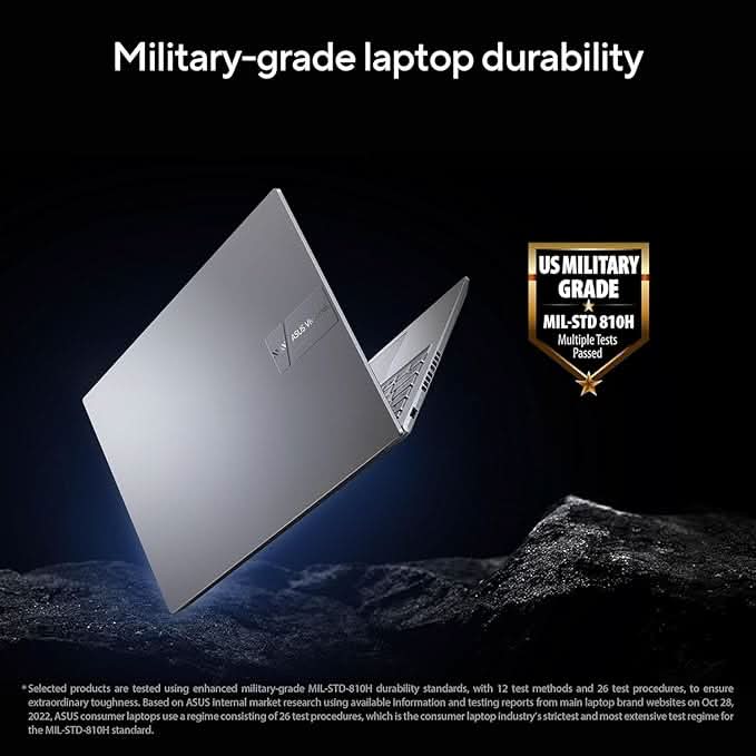 ASUS Vivobook 16, 16" FHD (1920 x 1200) OLED,Intel Core i5-13420H Processor,(16GB RAM/512GB SSD/Win 11/M365 Basic (1Year)/Backlit Keyboard/Office Home 2024/Silver/1.88 kg),X1605VA-SH1952WS