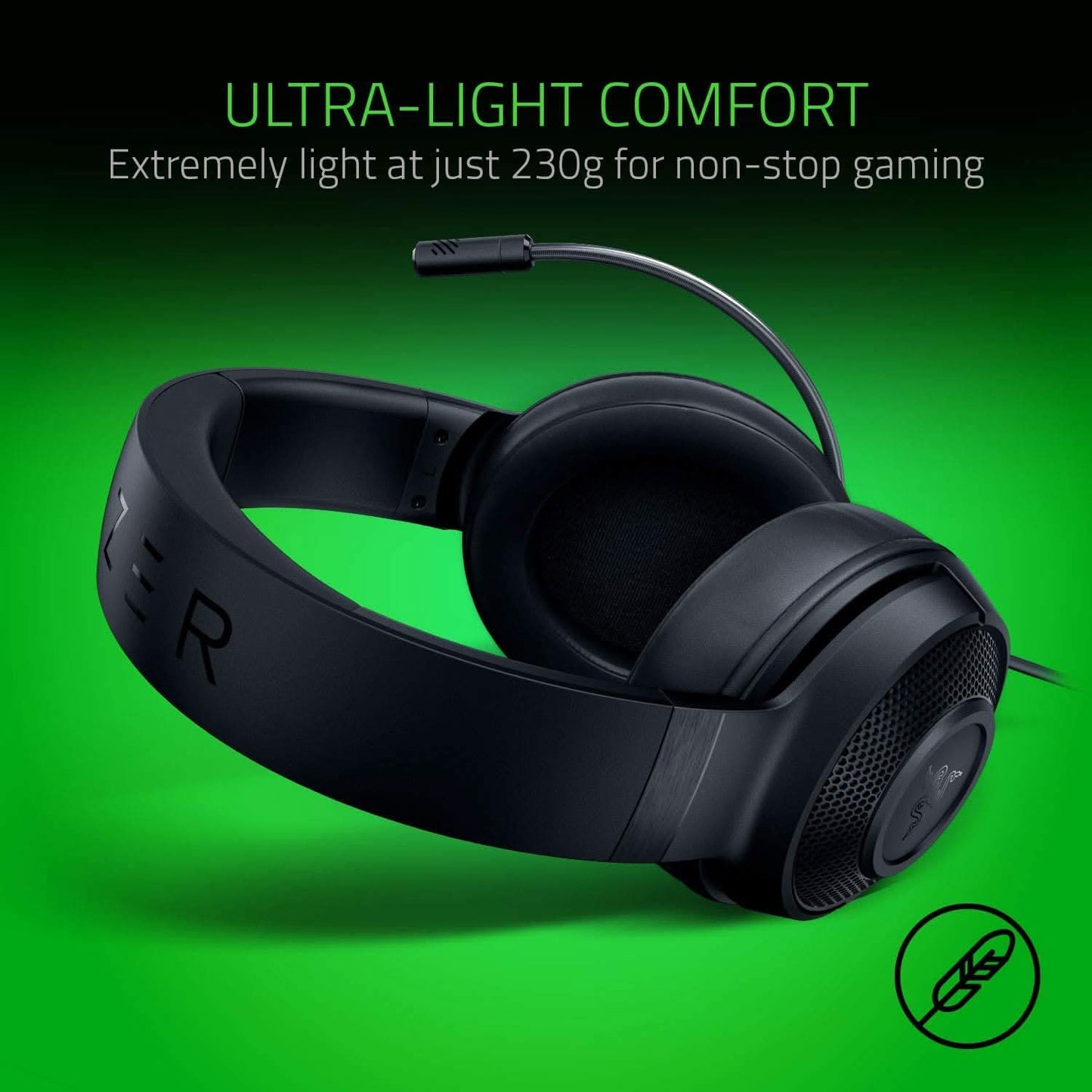 Razer Kraken X Lite Ultralight Gaming Headset RZ04-02950100-R381
