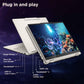 LENOVO YOGA 7 2-IN-1 INTEL EVO CORE ULTRA 5 226V (16GB RAM/1TB SSD/14 (35.5CM)/WUXGA OLED/COPILOT+ PC/WINDOWS 11/OFFICE HOME 2024/YOGA PEN/1YR ADP/SEASHELL/1.38KG), 83JQ000XIN CONVERTIBLE LAPTOP