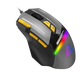 ANT ESPORTS GM333 WIRED OPTICAL ERGONOMIC DESIGN GAMING MOUSE BLACK/YELLOW/WHITE