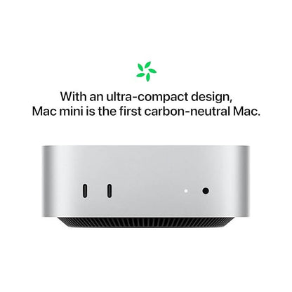 Apple Mac mini M4 chip with 10-core CPU and 10-core GPU, 16GB, 256GB SSD