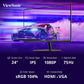 VIEWSONIC VA2432-H 24-INCH 100HZ MONITOR