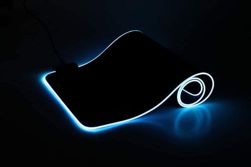 COSMIC BYTE Volcano 7 Colour RGB XXL Black Mousepad