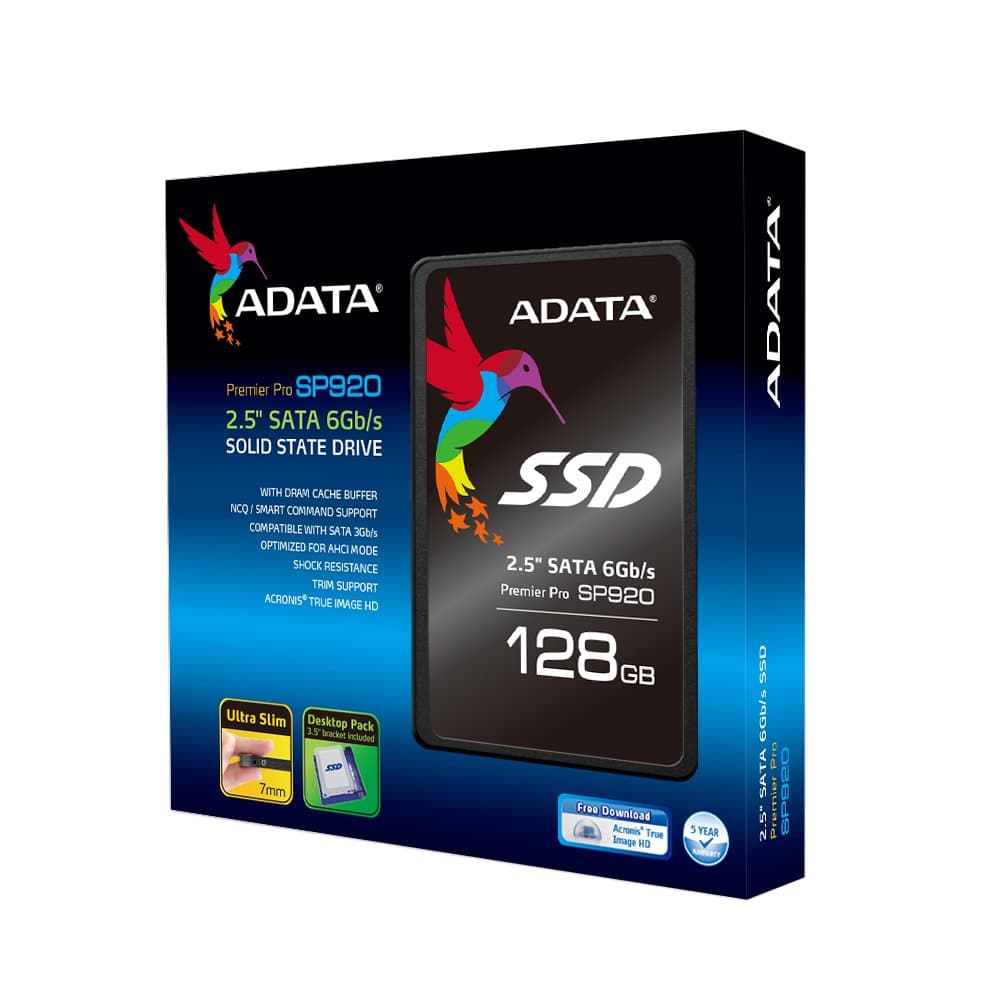 ADATA Premier Pro SP920 128GB 2.5 SATA SATA3 Solid State Drive (SSD)