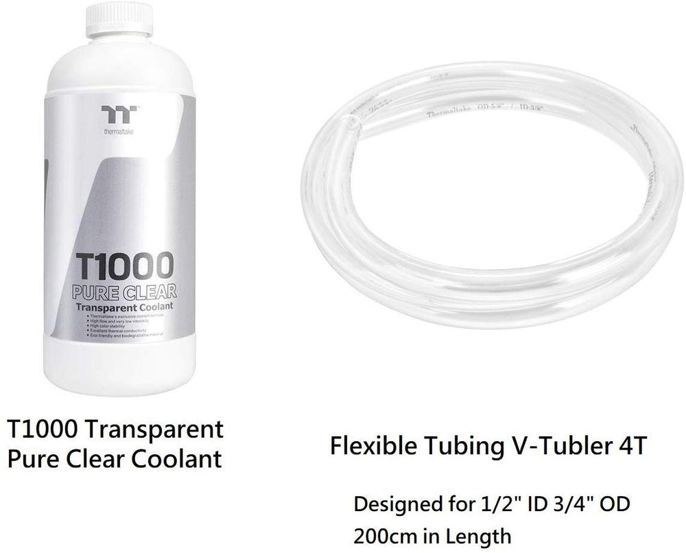 THERMALTAKE Pacific C240 DDC Soft Tube Water Cooling Kit (Black)