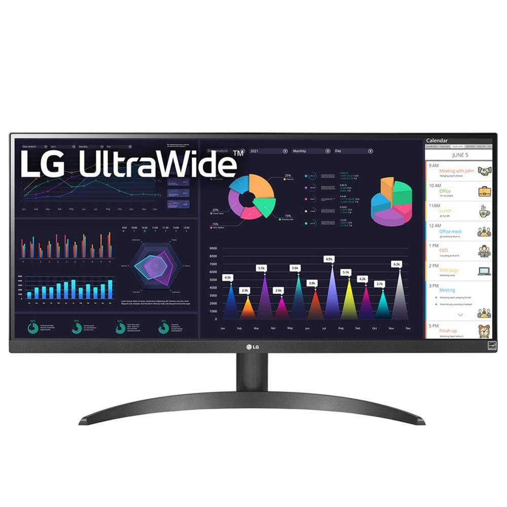 LG 29WQ500-B 29 Inch Ultrawide FHD 100Hz IPS Panel 99%SRGB 5MS AMD Freesync Gaming Monitor