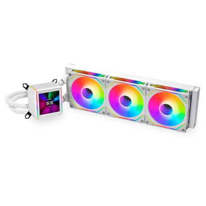 LIAN LI GALAHAD II LCD 360 TRINITY SL INFINITY 360MM AIO LIQUID COOLER BLACK G89.GA2ALCD36INB-IN