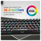 COSMIC BYTE CB-GK-32 THEMIS (WHITE) GAMING RGB KEYBOARD