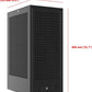 HYTE REVOLT 3 SMALL FORM FACTOR PREMIUM ITX COMPUTER GAMING CASE ONLY, METAL, BLACK CS-HYTE-REVOLT3-B