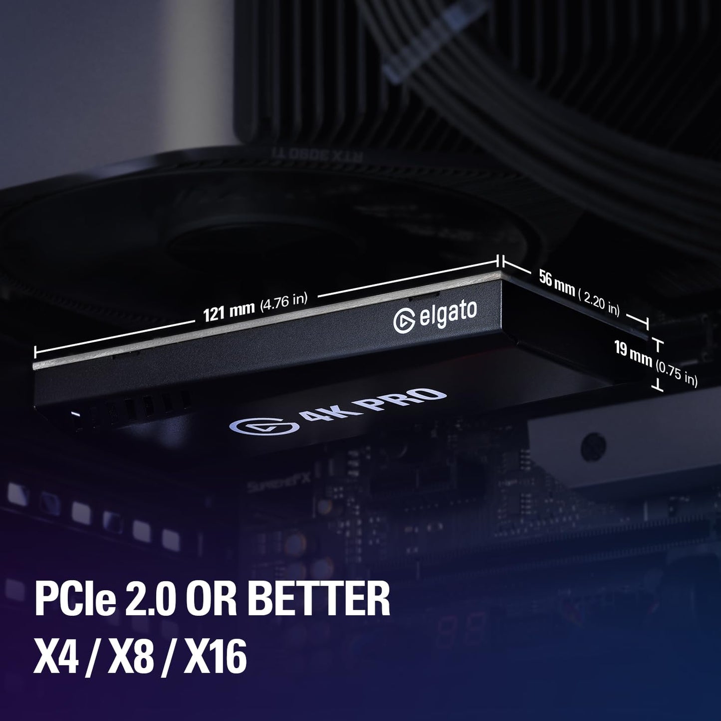 ELGATO 4K PRO 4K CAPTURE CARD FOR PC 10GBK9901