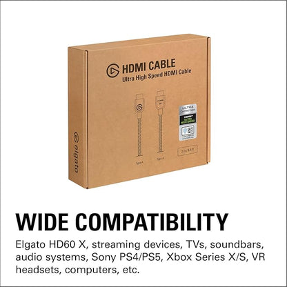 ELGATO ULTRA HIGH SPEED 2MTR HDMI CABLE (10CAK9901)