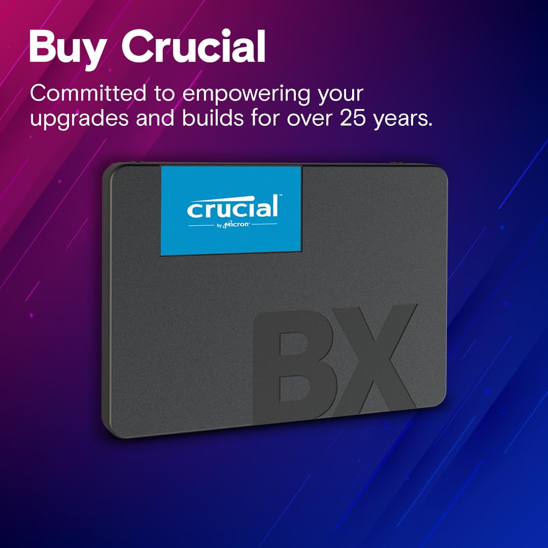 CRUCIAL BX500 1TB SATA 2.5 INCH SSD CT1000BX500SSD1