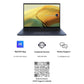 ASUS ZENBOOK 14 OLED (2023), INTEL CORE I7-1360P 13TH GEN, 14" (35.56 CM) 2.8K 90HZ OLED, THIN & LIGHT LAPTOP (16GB/512GB SSD/IRIS XE/WIN 11/OFFICE 2021/75W BATTERY/BLUE/1.39 KG), UX3402VA-KN741WS