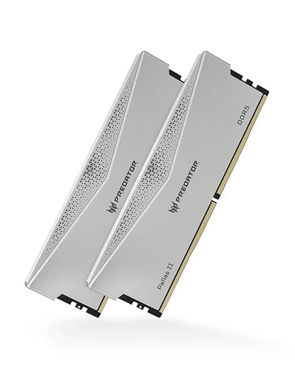 PREDATOR PALLASII DDR5 HEATSINK U-DIMM 6000MHZ 32GB (16GB*2) BLACK BL.9BWWR.350