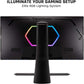 VIEWSONIC XG270QG 27 Inch QHD 165Hz IPS Panel 133% SRGB 1MS NVIDIA Gsync IPS Gaming Monitor
