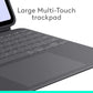 LOGITECH COMBO TOUCH IPAD PRO 13-INCH (M4)(2024) KEYBOARD CASE GRAPHITE
