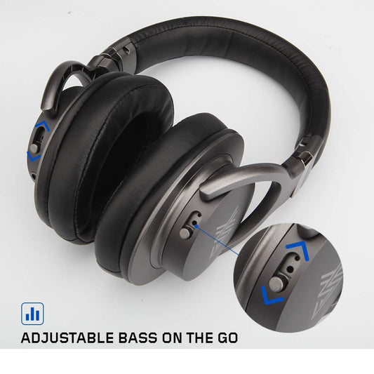 XANOVA Juturna Wireless + Bluetooth 7.1 Surround Ganing Headphones with Mic ( Black ) ( PC / Mobile / Xbox / PS4 )