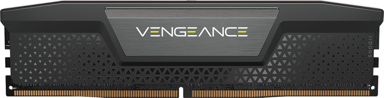 CORSAIR VENGEANCE 16GB RAM (1X16GB) DDR5 DRAM 5200MHZ MEMORY KIT BLACK CMK16GX5M1B5200C40