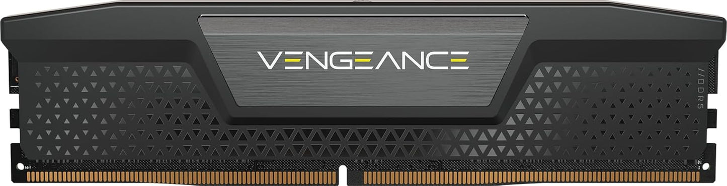 CORSAIR VENGEANCE 32GB RAM (1X32GB) DDR5 DRAM 5200MHZ BLACK CMK32GX5M1B5200C40